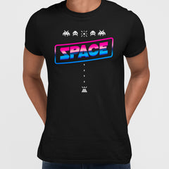 Space Invaders Game Screen Cool Retro Shirt - Kuzi Tees