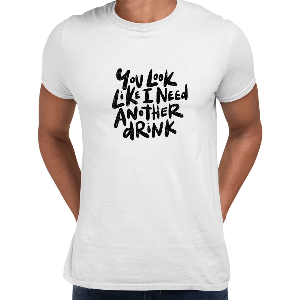 You look like Mens Funny T-Shirt Novelty Joke T-Shirt Rude Gift Him Dad Birthday Slogan Unisex T-Shirt - Kuzi Tees